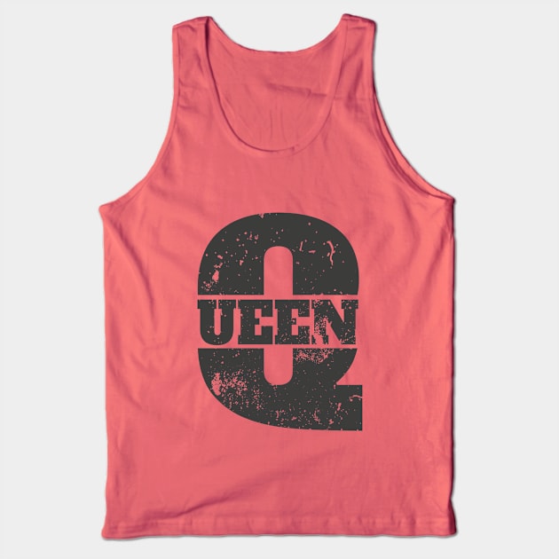 QUEEN | Queen Design for Couples Matching Tank Top by Keetano